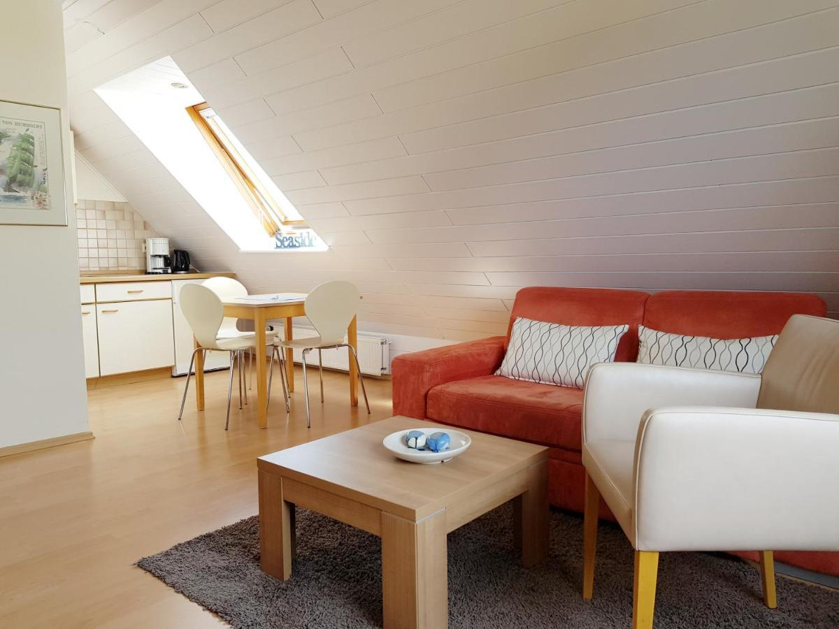 Ferienhaus Seegat Wohnung 2 นอร์เดอร์ไน ภายนอก รูปภาพ