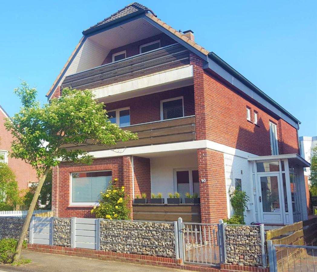 Ferienhaus Seegat Wohnung 2 นอร์เดอร์ไน ภายนอก รูปภาพ
